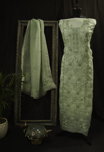 Pure Organza Unsitch Suit