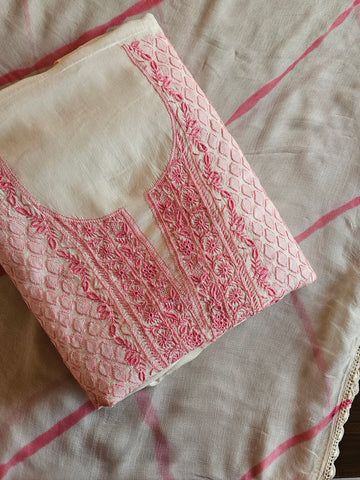 3 piece Tussar Silk Full Suit