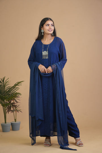 Pure Georgette Ready to Wear Suit
