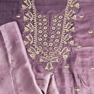 Tussar Silk  suit