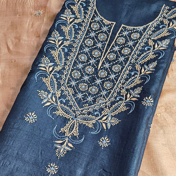 Tussar Silk 3 Piece Suit
