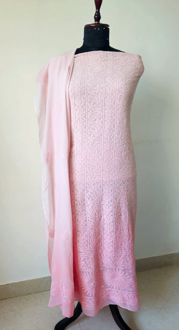 Pure Georgette Ombrey Suit