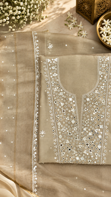 CHANDERI OMBRE SUIT