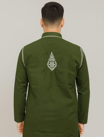 STITCHED KURTA PAJAMA SET