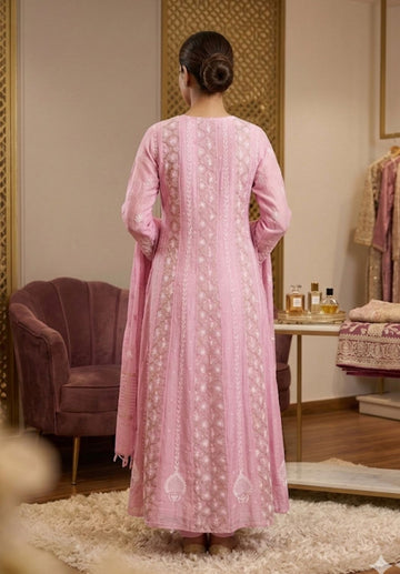 STITCH CHIKANKARI ANARKALI