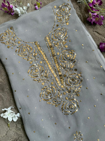 GEORGETTE UNSTITCHED SUIT