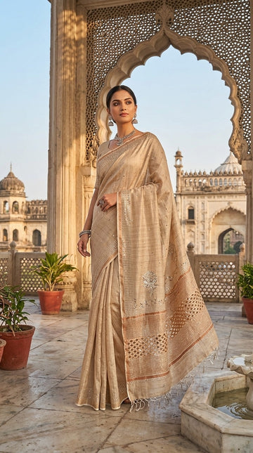 TUSSER SILK SAREE