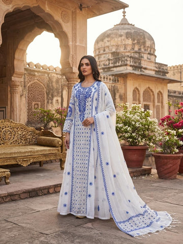 SEMI-STITCHED ANARKALI