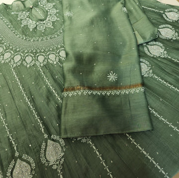 Mulchanderi  Bajirao Anarkali Suit