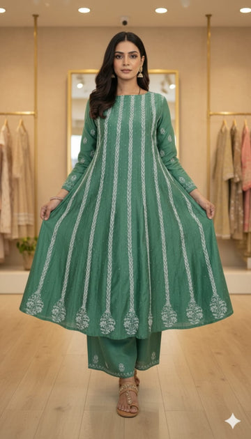 CHANDERI CO-ORD SET