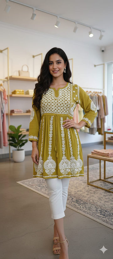 SHORT FROCK STYLE KURTI
