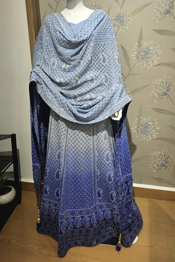 SHEHZADI COLLECTION CHIKANKARI LEHENGA