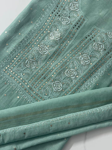 UNSTITCHED MAL-CHANDERI SUIT
