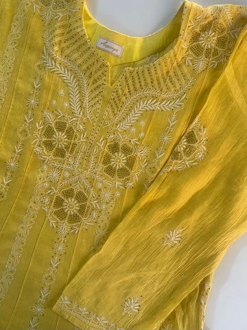 SEMISTITCHED MALCHANDERI ANARKALI