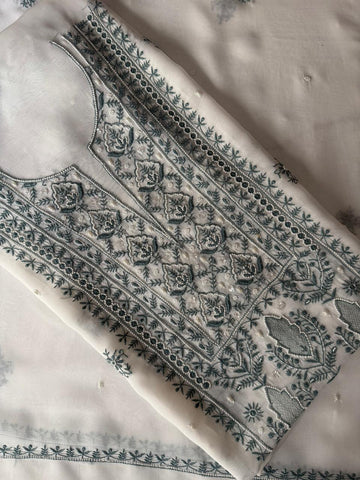 ORGENZA UNSTITCH SUIT