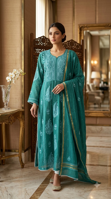 MAL CHANDERI NAYRA CUT SUIT