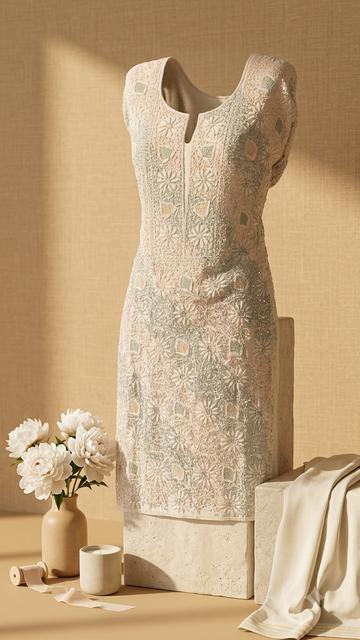 MAL CHANDERI UNSTITCHED SUIT